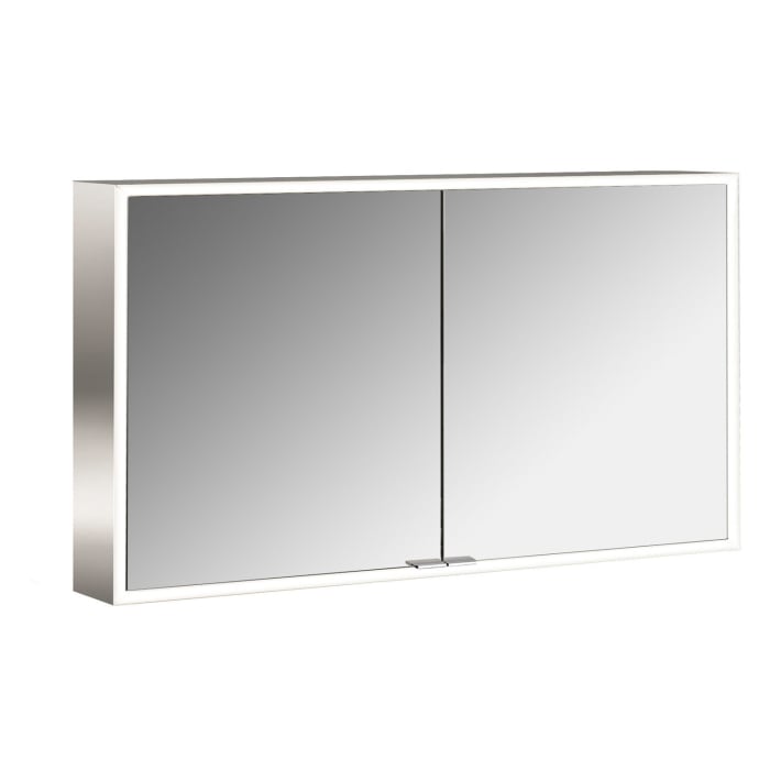 Emco prime Facelift LED-Lichtspiegelschrank 120 cm, 2 Türen, Aufputzmodell