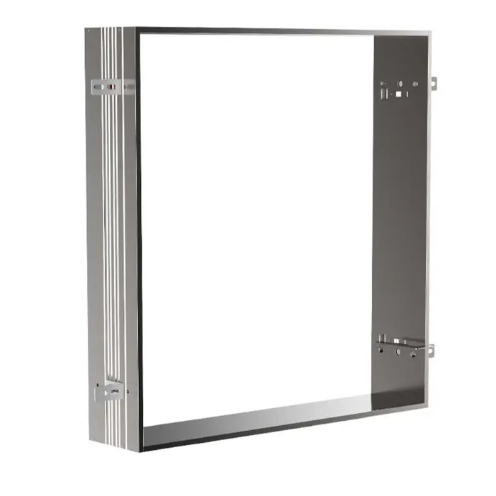Emco prime 2 Facelift Einbaurahmen für Unterputz LED-Lichtspiegelschrank 60 cm