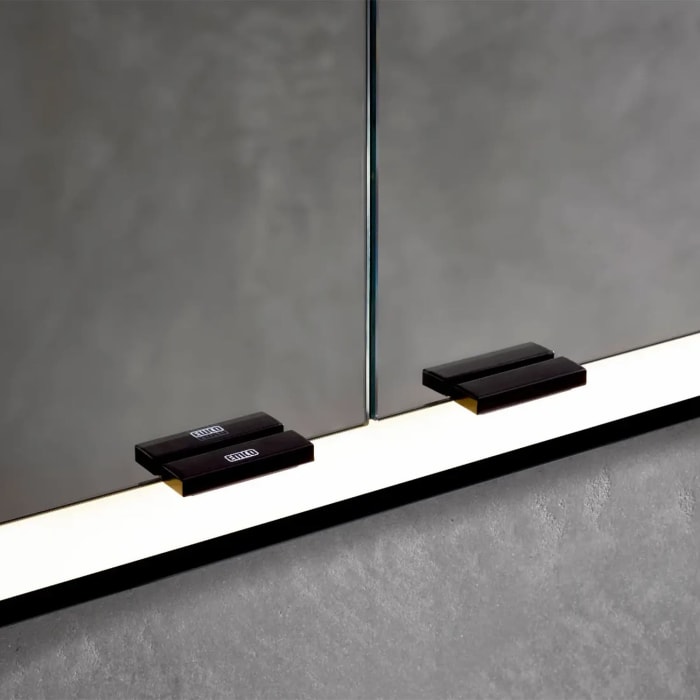 Emco prime Facelift Einbaurahmen für Unterputz LED-Lichtspiegelschrank 120 cm