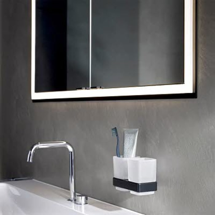 Emco prime Facelift Einbaurahmen für Unterputz LED-Lichtspiegelschrank 130 cm