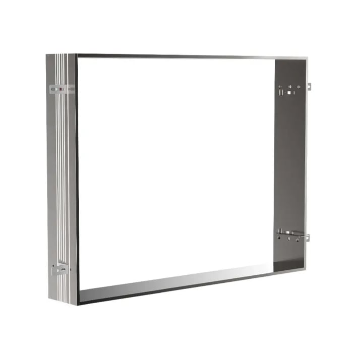 Emco prime Facelift Einbaurahmen für Unterputz LED-Lichtspiegelschrank 80 cm