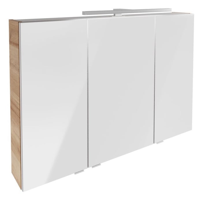 Fackelmann B.brillant LED-Spiegelschrank 100 x 68 cm