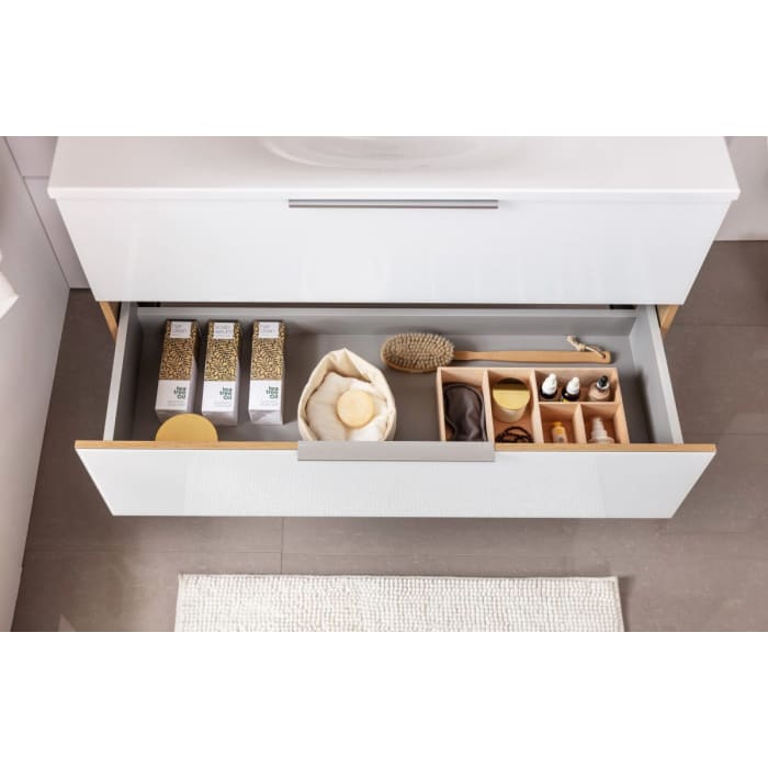 Fackelmann B.brillant Waschplatz-Set mit Gussmarmor-Waschtisch 100,1 cm