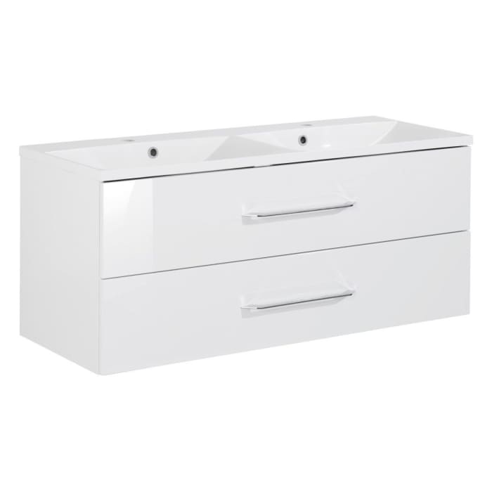 Fackelmann B.clever Doppelwaschtischset 120 cm