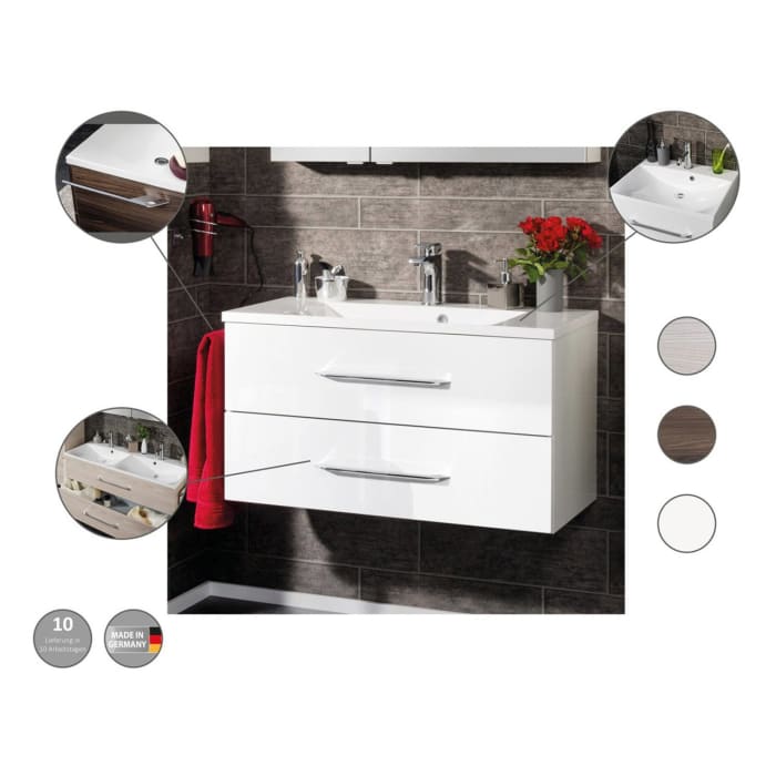 Fackelmann B.clever Waschtischset 90 cm