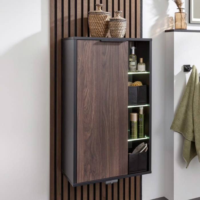 Fackelmann B.Paris Fach-Midischrank 47 x 84,2 cm, Anschlag links