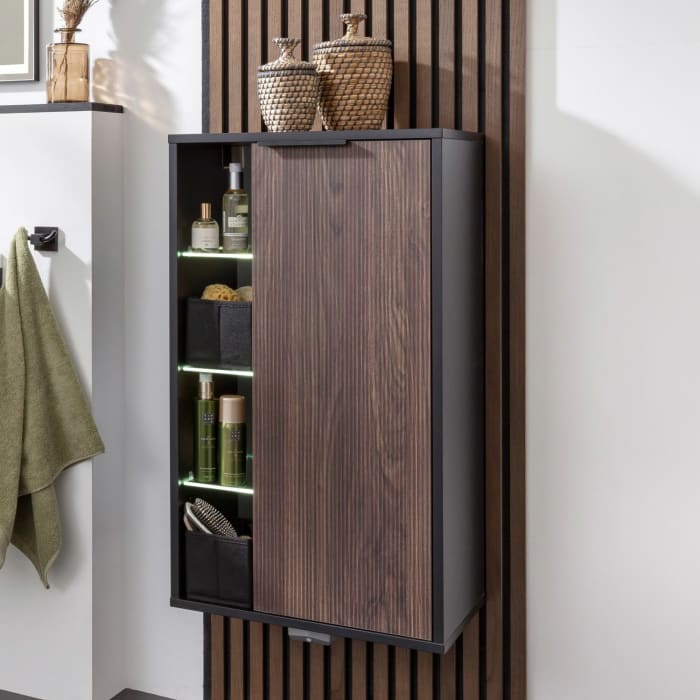 Fackelmann B.Paris Fach-Midischrank 47 x 84,2 cm, Anschlag rechts