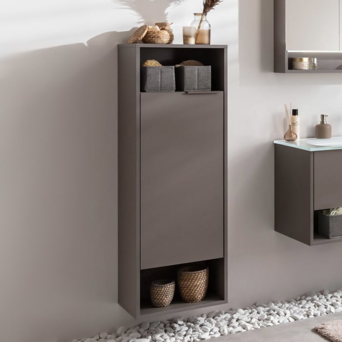 Fackelmann B.Paris Hoch-Midischrank 40,2 x 125,7 cm, Anschlag links