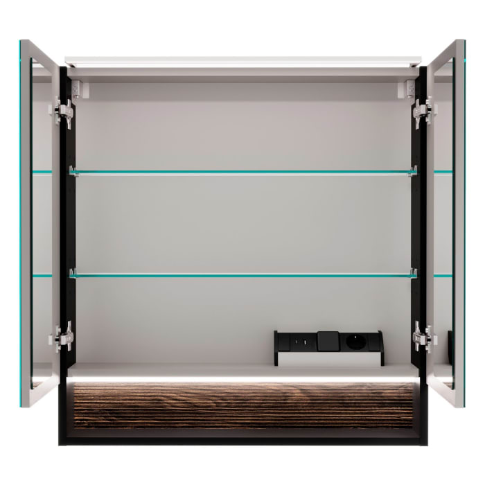 Fackelmann B.Paris LED-Spiegelschrank 70 x 71,8 cm