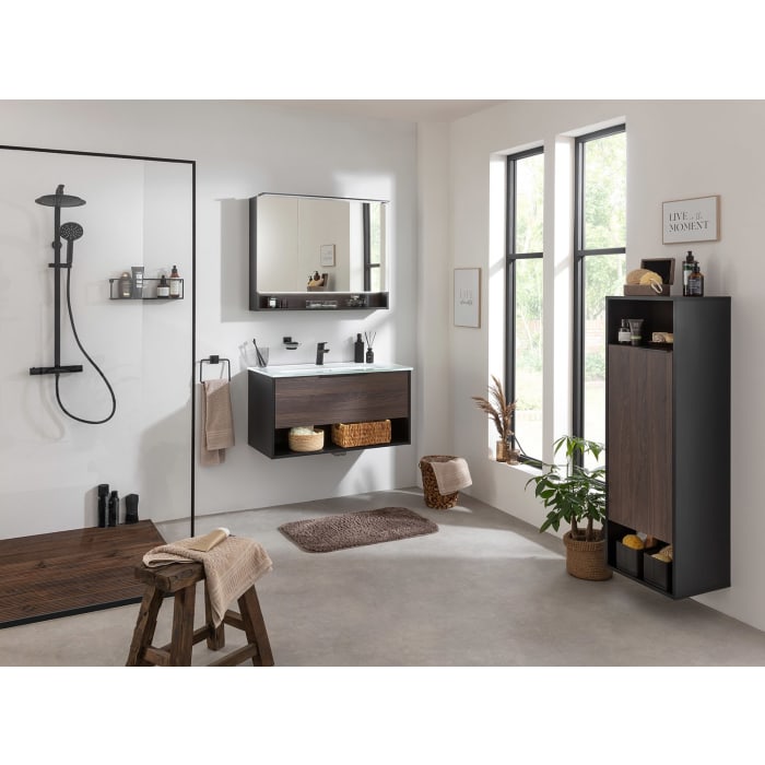 Fackelmann B.Paris LED-Spiegelschrank 90 x 71,8 cm