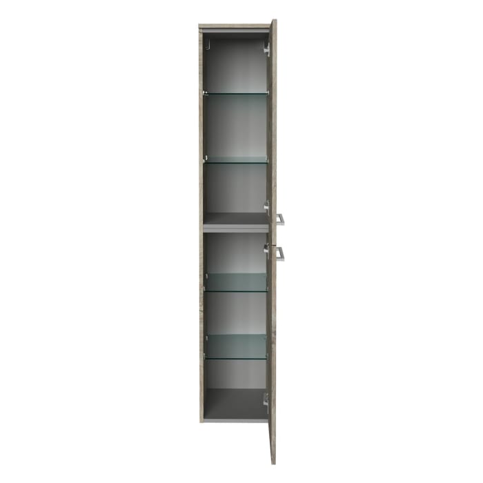 Fackelmann B.style Hochschrank 162 cm, Anschlag rechts