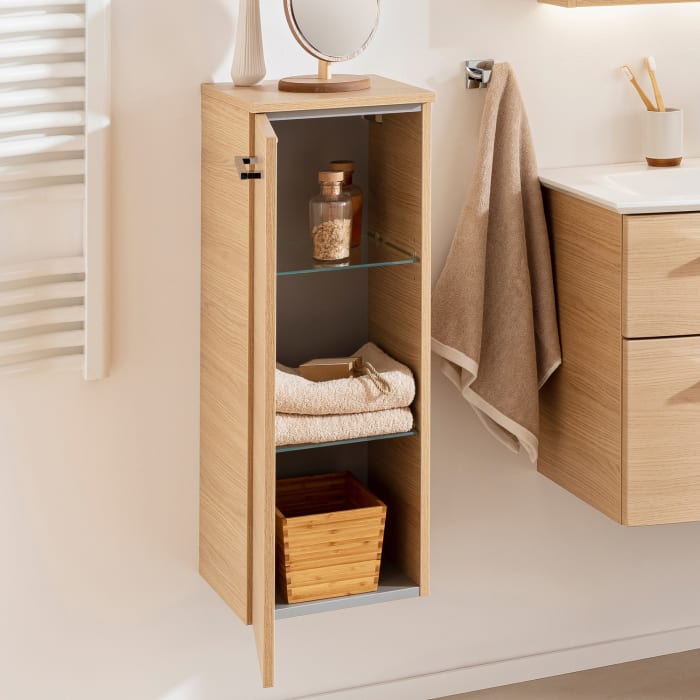 Fackelmann B.style Midischrank 30,2 cm, Anschlag links