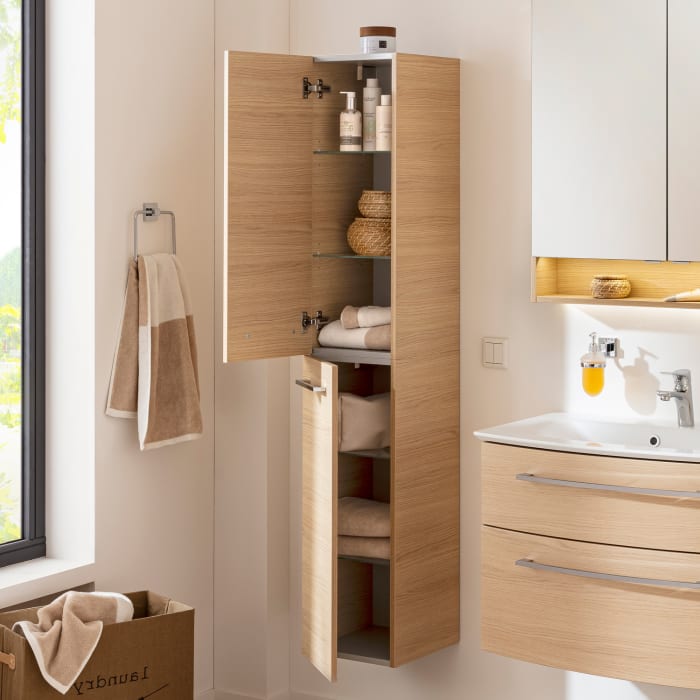 Fackelmann B.style Hochschrank 162 cm, Anschlag links