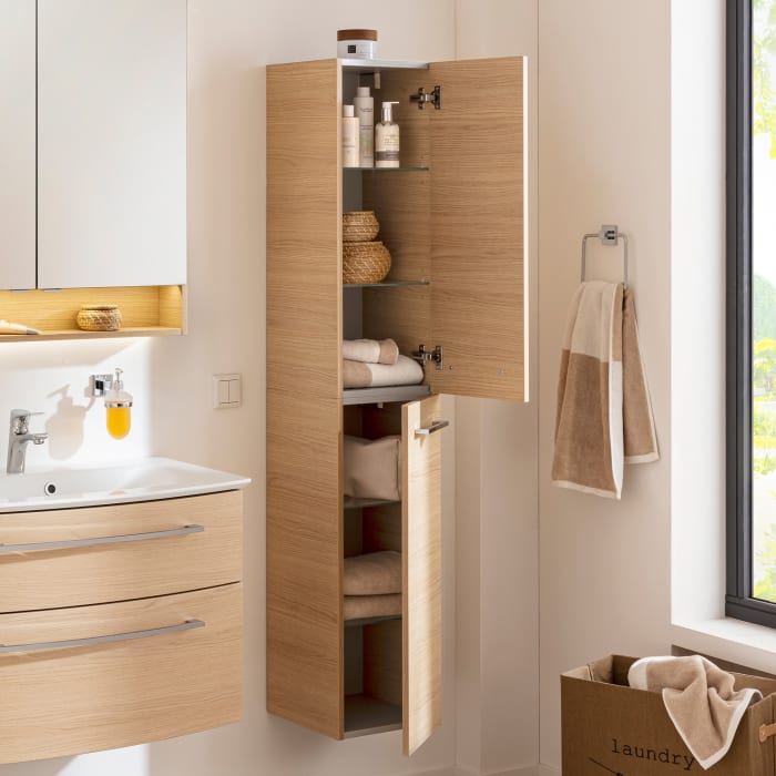 Fackelmann B.style Hochschrank 162 cm, Anschlag rechts