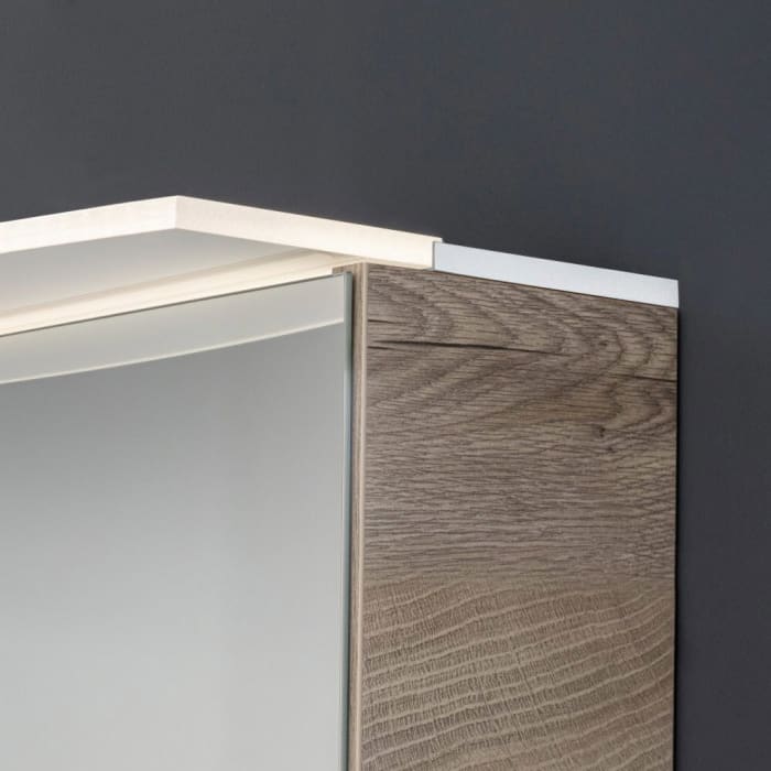 Fackelmann B.style LED-Spiegelschrank 80 x 81,2 cm