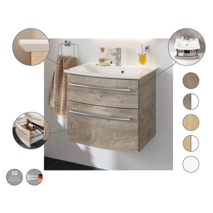 Fackelmann B.style Waschtischkombination 63,2 cm