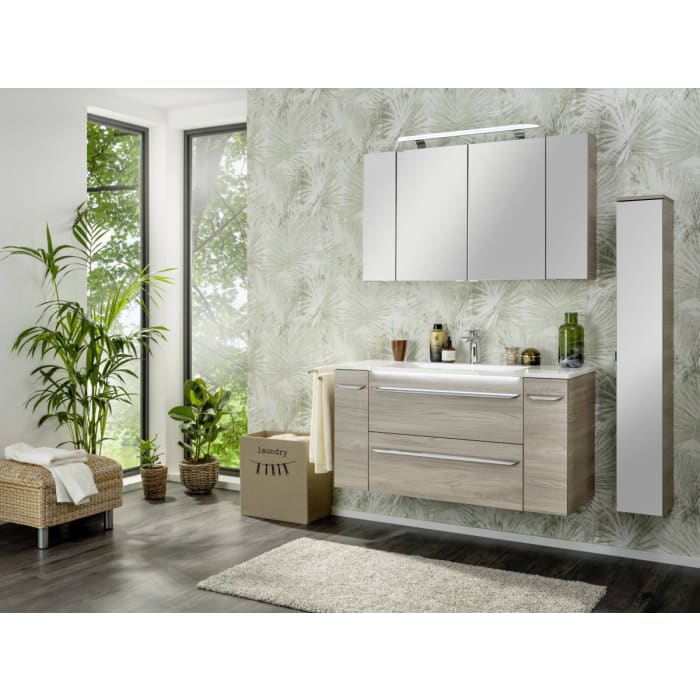 Fackelmann LUXOR Gussmarmorbecken 120 x 48,5 cm