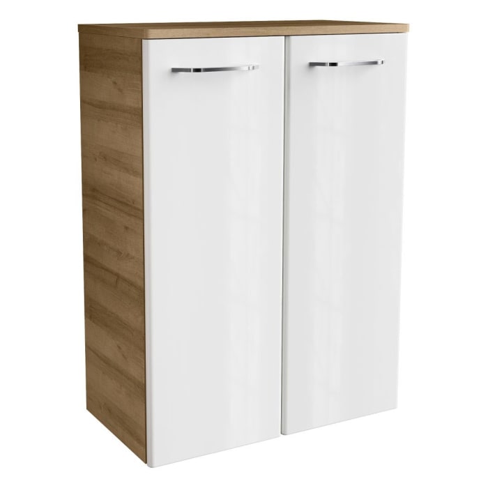 Fackelmann MILANO Doppel-Midischrank 60 cm