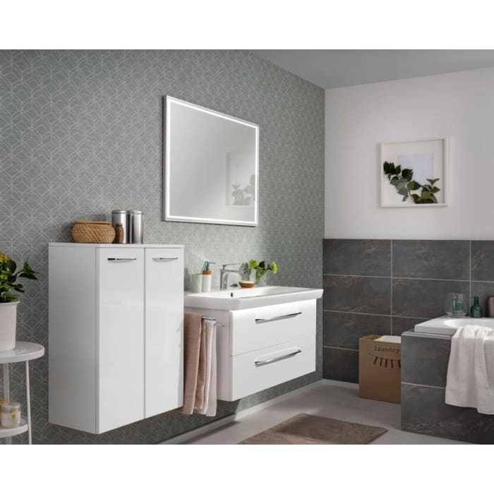 Fackelmann MILANO Doppel-Midischrank 60 cm