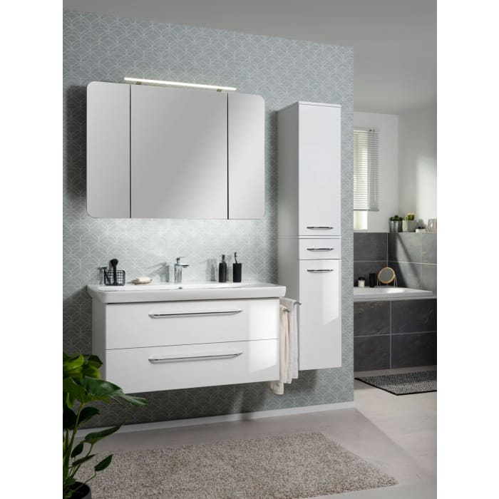 Fackelmann MILANO Keramik-Waschtisch 107,3 cm gesoftet