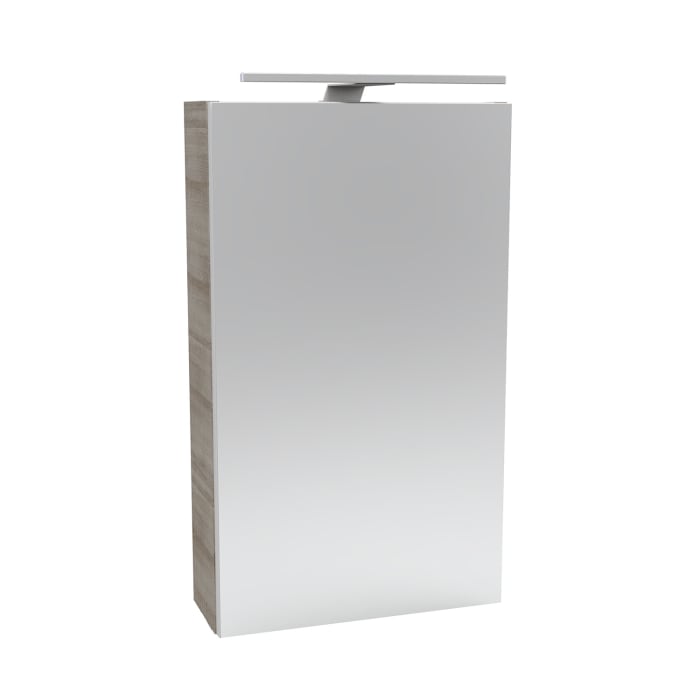 Fackelmann SBC LED Spiegelschrank 40 cm, Türanschlag rechts