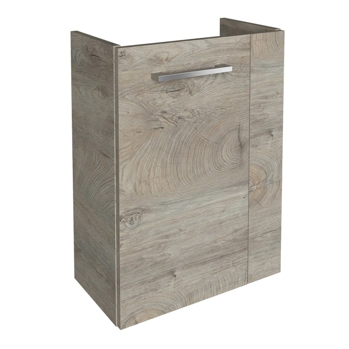 Fackelmann SBC Waschtischunterschrank 44 cm mit 1 Tür, Anschlag links