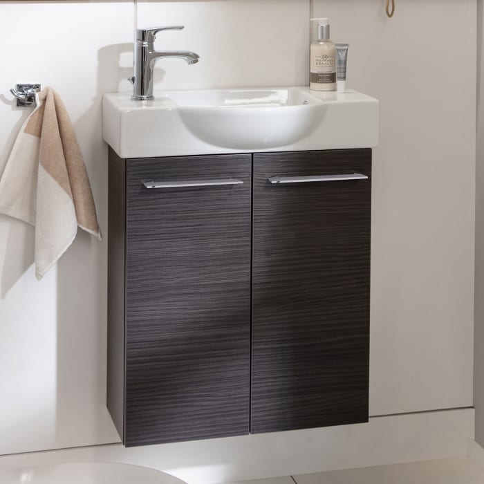 Fackelmann SBC Waschtischunterschrank 52 cm mit 2 Türen