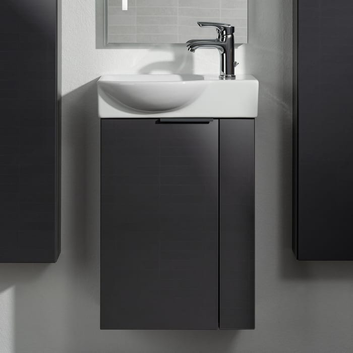 Fackelmann SBC Waschtischunterschrank 44 cm mit 1 Tür, Anschlag links