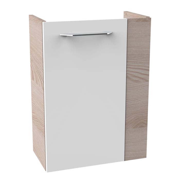 Fackelmann SBC Waschtischunterschrank 44 cm mit 1 Tür, Anschlag links