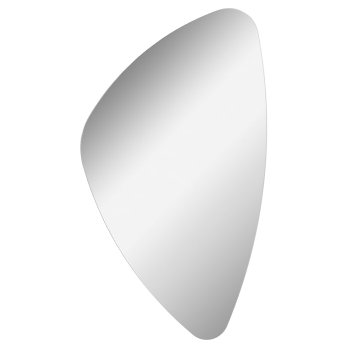 Fackelmann Badspiegel Organic 40,5 x 76 cm – Flachspiegel ohne Beleuchtung