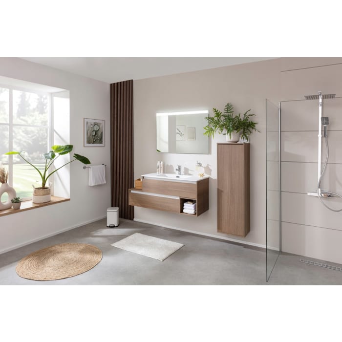 Fackelmann VITA Hoch-Midischrank 40,2 x 125,7 cm Anschlag links