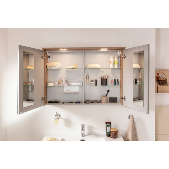 Fackelmann VITA LED- Spiegelschrank 100,2 x 69,6 cm