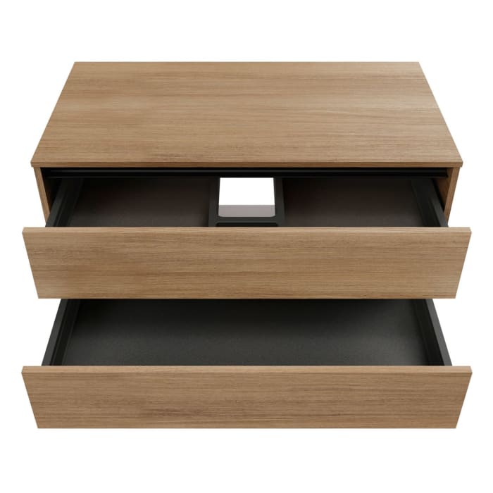 Fackelmann VITA Waschtischunterschrank mit Abdeckplatte 100,4 cm