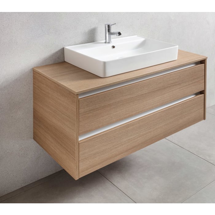 Fackelmann VITA Waschtischunterschrank mit Abdeckplatte 100,4 cm