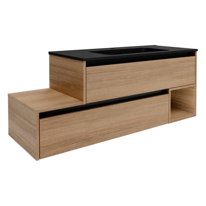 Fackelmann VITA L-Waschtischunterschrank rechts 128,5 cm