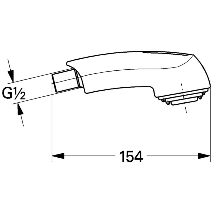 GROHE Ersatzbrause für Europlus Spültischarmatur