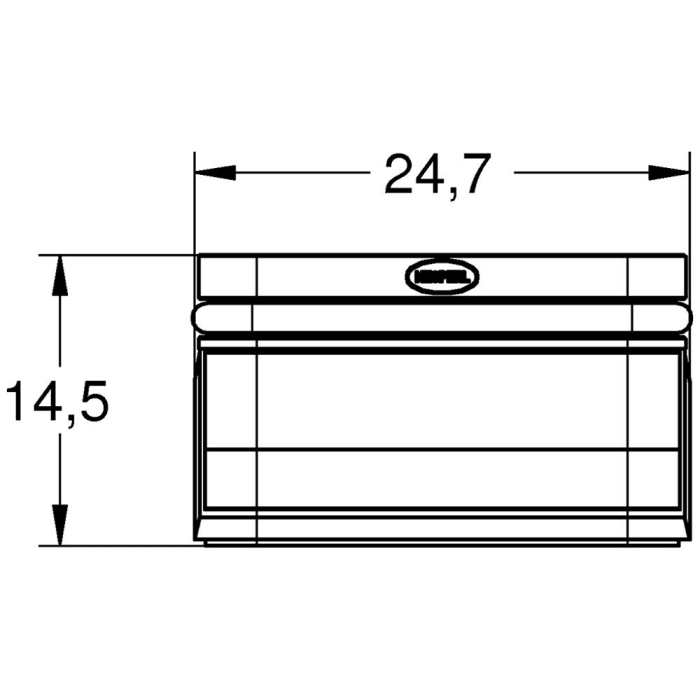 GROHE Ersatz-Mousseur für GROHE Allure Waschtischarmatur