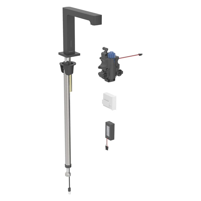 Geberit Brenta Waschtischarmatur Standmontage, Batteriebetrieb, mit AP-Funktionsbox