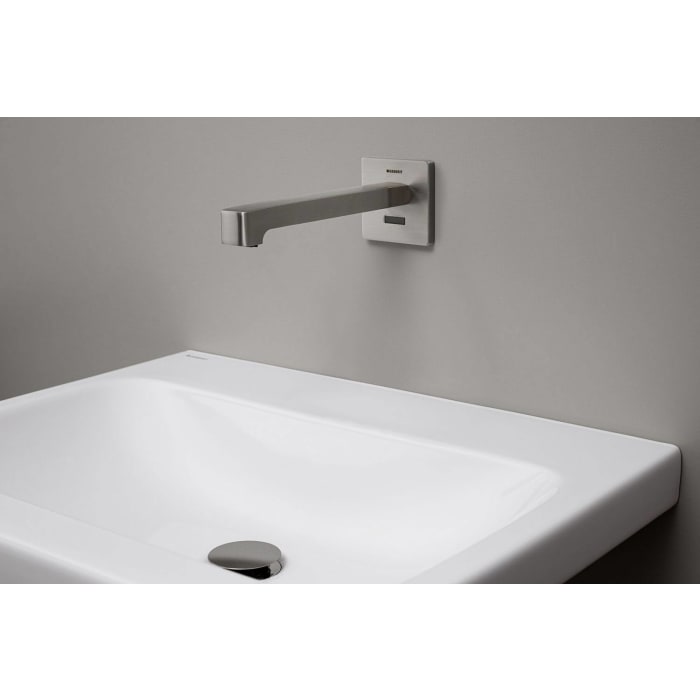 Geberit Brenta Waschtischarmatur Wandmontage, Netzbetrieb, für UP-Funktionsbox