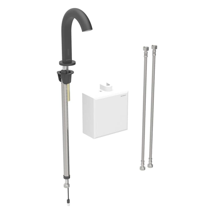 Geberit Piave Waschtischarmatur Standmontage, Generatorbetrieb, mit AP-Funktionsbox