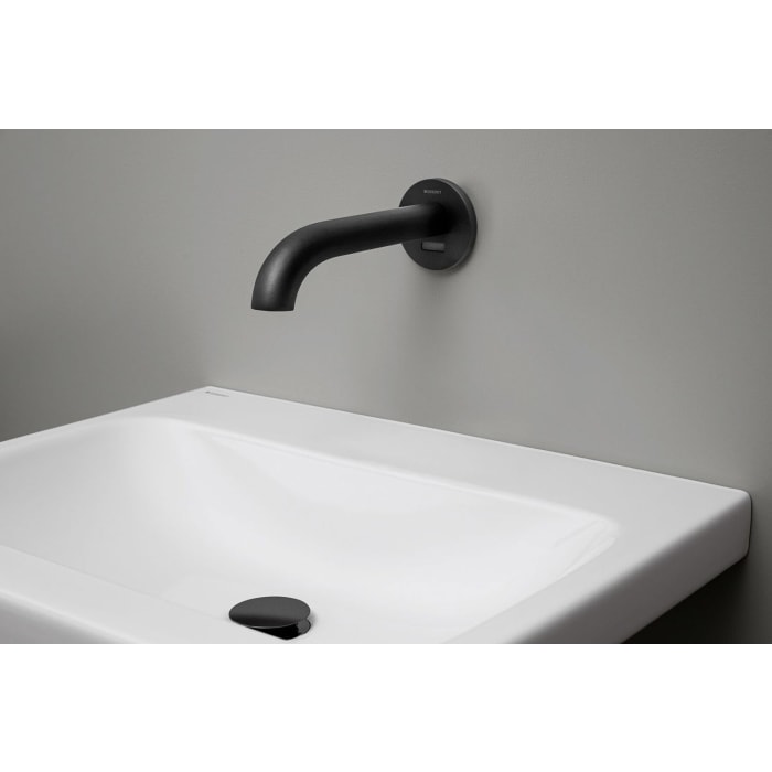 Geberit Piave Waschtischarmatur Wandmontage, Batteriebetrieb, für UP-Funktionsbox