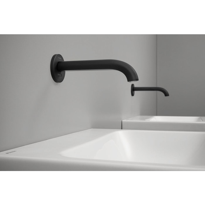 Geberit Piave Waschtischarmatur Wandmontage, Batteriebetrieb, für UP-Funktionsbox