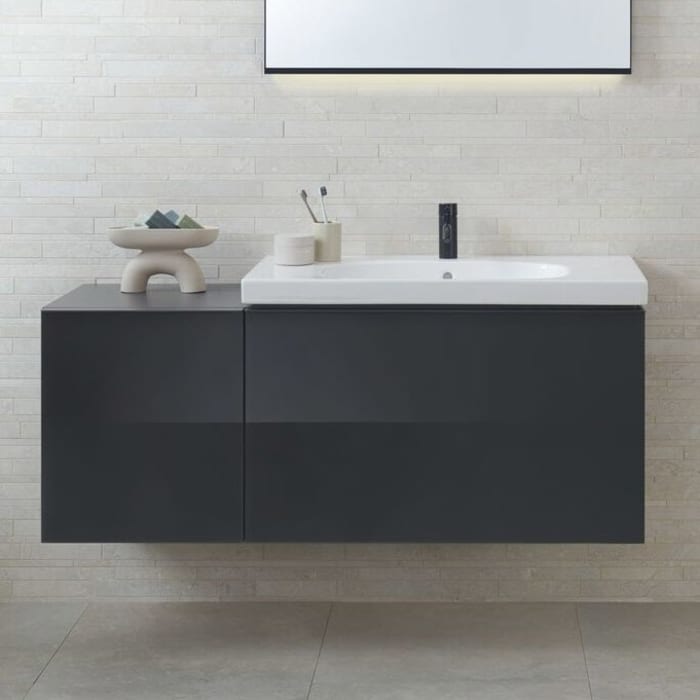 Geberit Acanto Unterschrank für Waschtisch 74 x 41,5 cm, verkürzte Ausladung