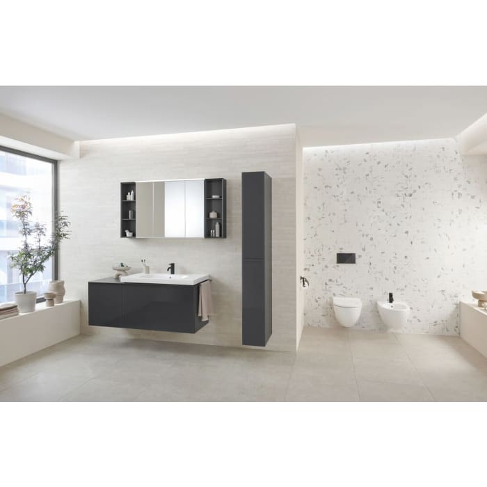 Geberit Acanto Unterschrank für Waschtisch 74 x 41,5 cm, verkürzte Ausladung