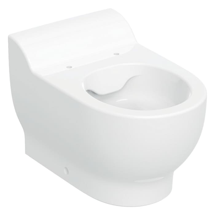 Geberit Bambini Stand-WC für Kinder, Tiefspüler, Rimfree