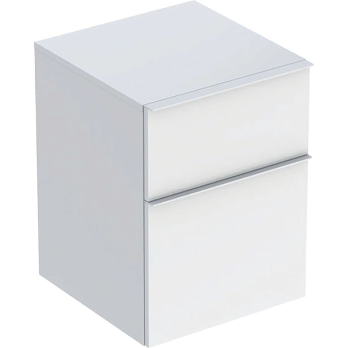 Geberit iCon Seitenschrank mit zwei Schubladen
