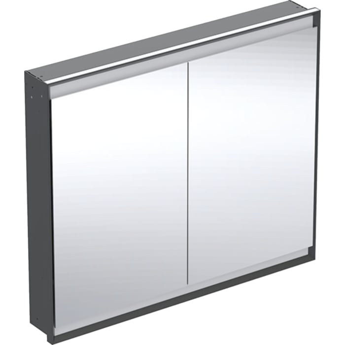 Geberit ONE Spiegelschrank, ComfortLight, 2 Türen, UP-Montage, 105 cm
