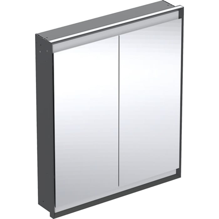 Geberit ONE Spiegelschrank, ComfortLight, 2 Türen, UP-Montage, 75 cm