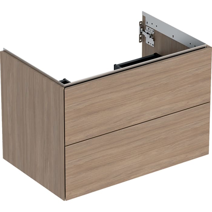 Geberit ONE Waschtischunterschrank, 2 Schubladen, 75 cm