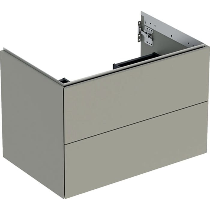 Geberit ONE Waschtischunterschrank, 2 Schubladen, 75 cm